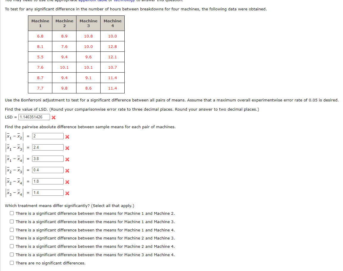 Solved To test for any significant difference in the number | Chegg.com