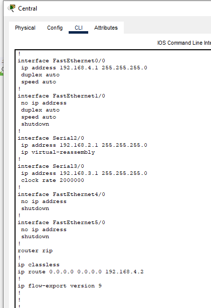 Cisco Packet Tracer - I'm building a network and am | Chegg.com