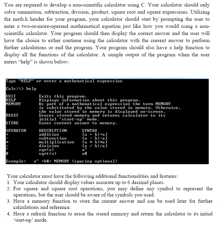 solved-required-develop-non-scientific-calculator-using-c