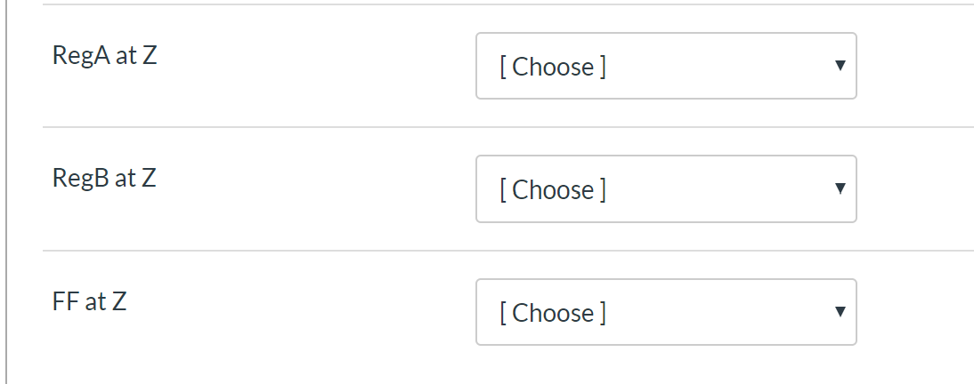 Solved Consider the following circuit. Note that RegA and | Chegg.com