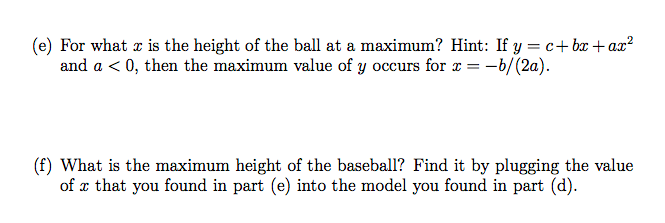 Hit At One Point Math Solved Exercise 1. Photos of a baseball hit by a baseball | Chegg.com