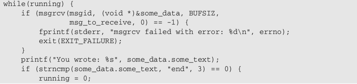 Solved Modify the following code to use only ONE message | Chegg.com