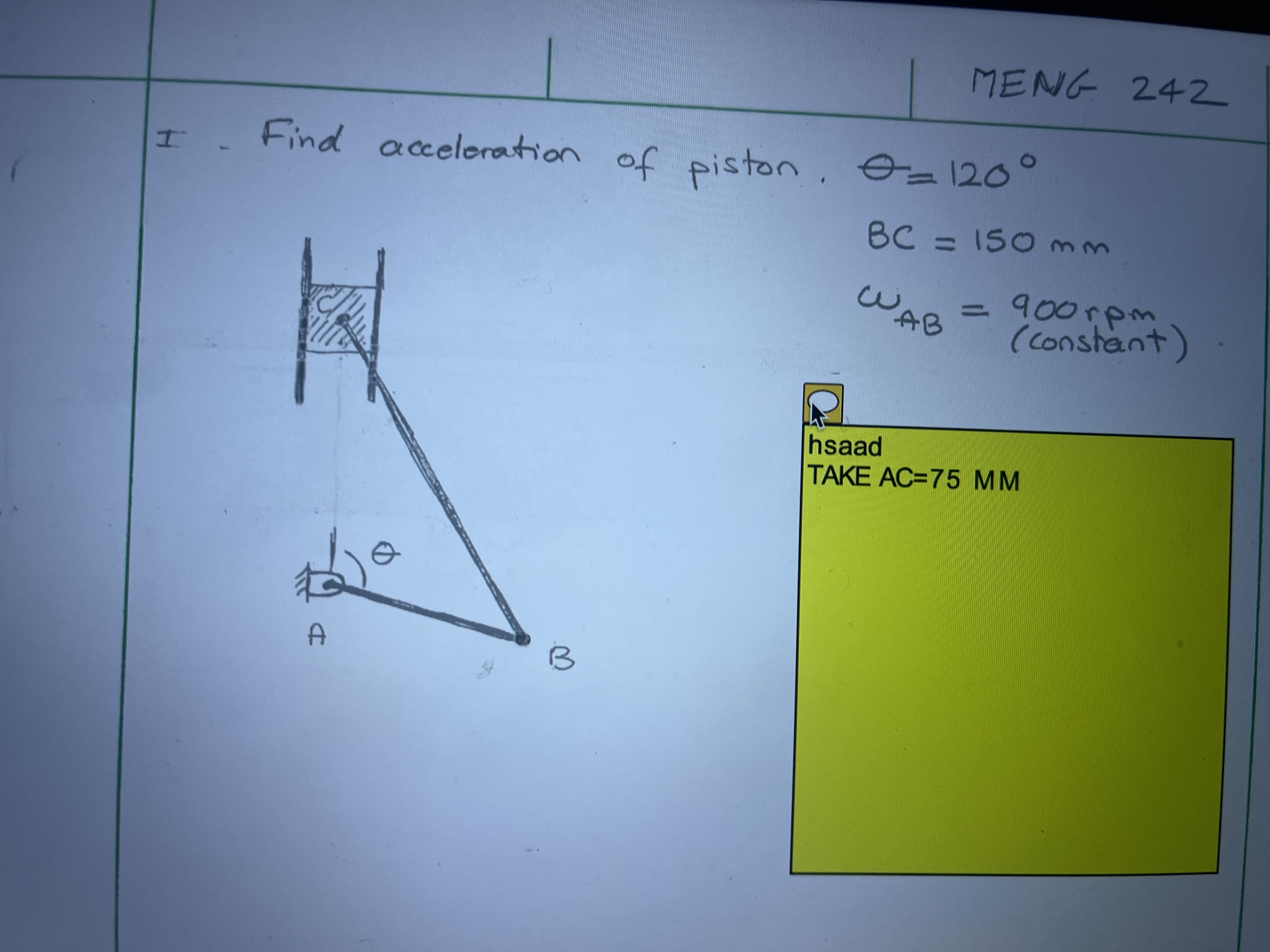 How To Find Acceleration Triangle