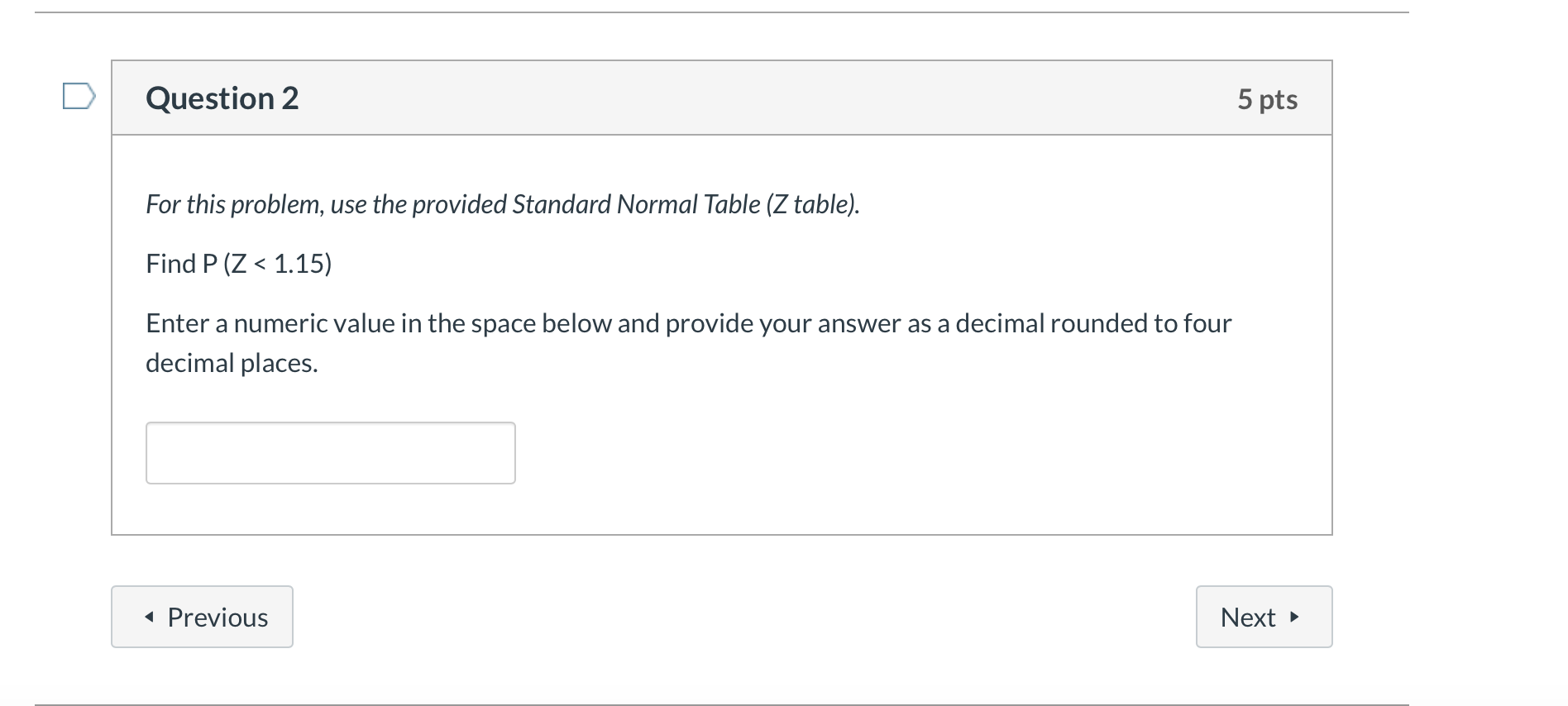 Solved Question 2 5 pts For this problem, use the provided | Chegg.com