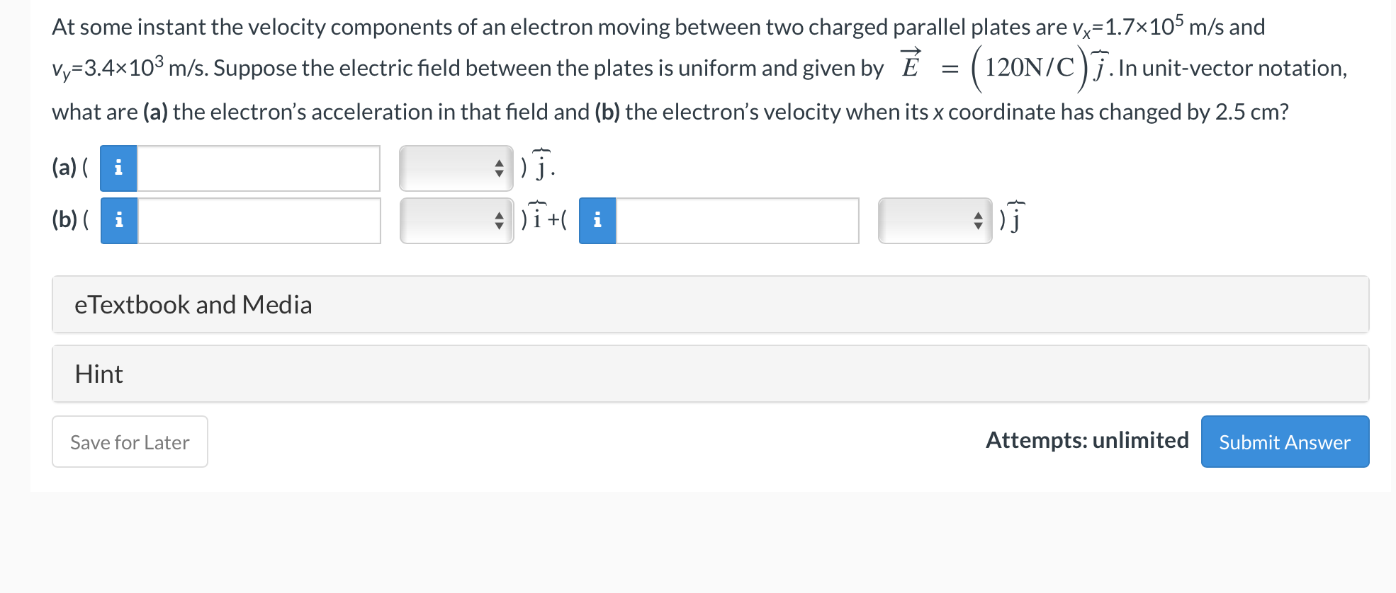 Solved At some instant the velocity components of an | Chegg.com