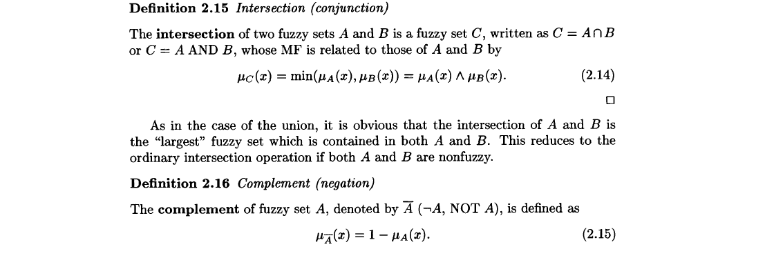 Solved The Intersection Of Two Fuzzy Sets A And B Is A Fuzzy | Chegg.com