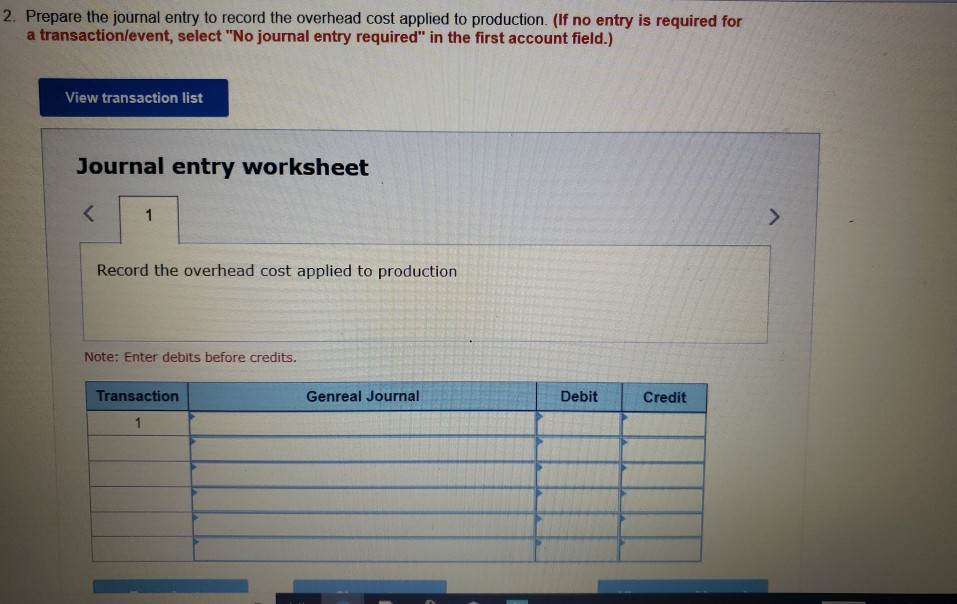 Solved 1. Prepare the journal entries to record the raw
