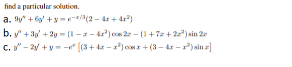 Solved I am having trouble with these three your assistance | Chegg.com