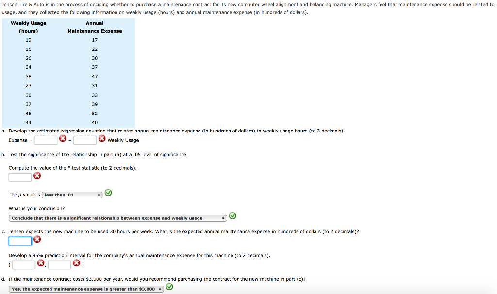 Solved Jensen Tire & Auto is in the process of deciding