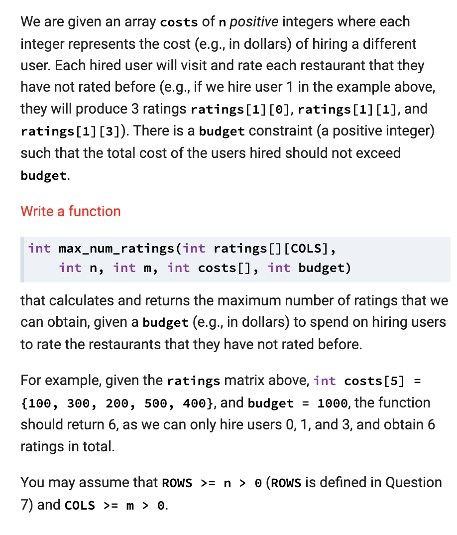 Solved write a function in c programming emergency i will chegg