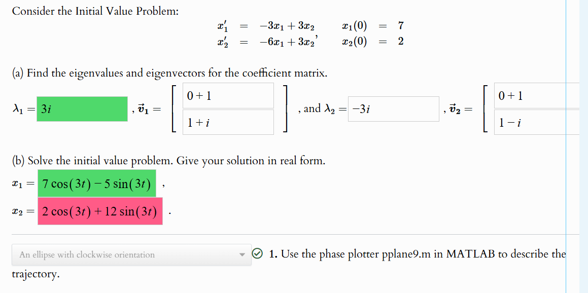 Solved Consider the Initial Value | Chegg.com