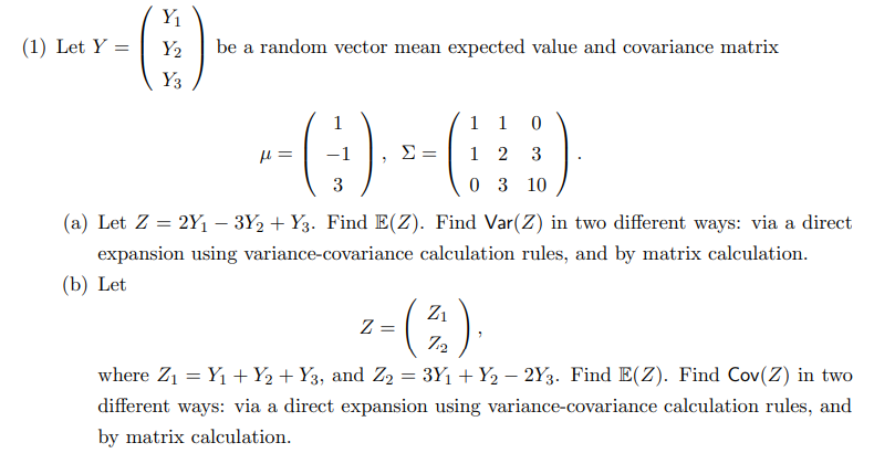 covariance matrix formula