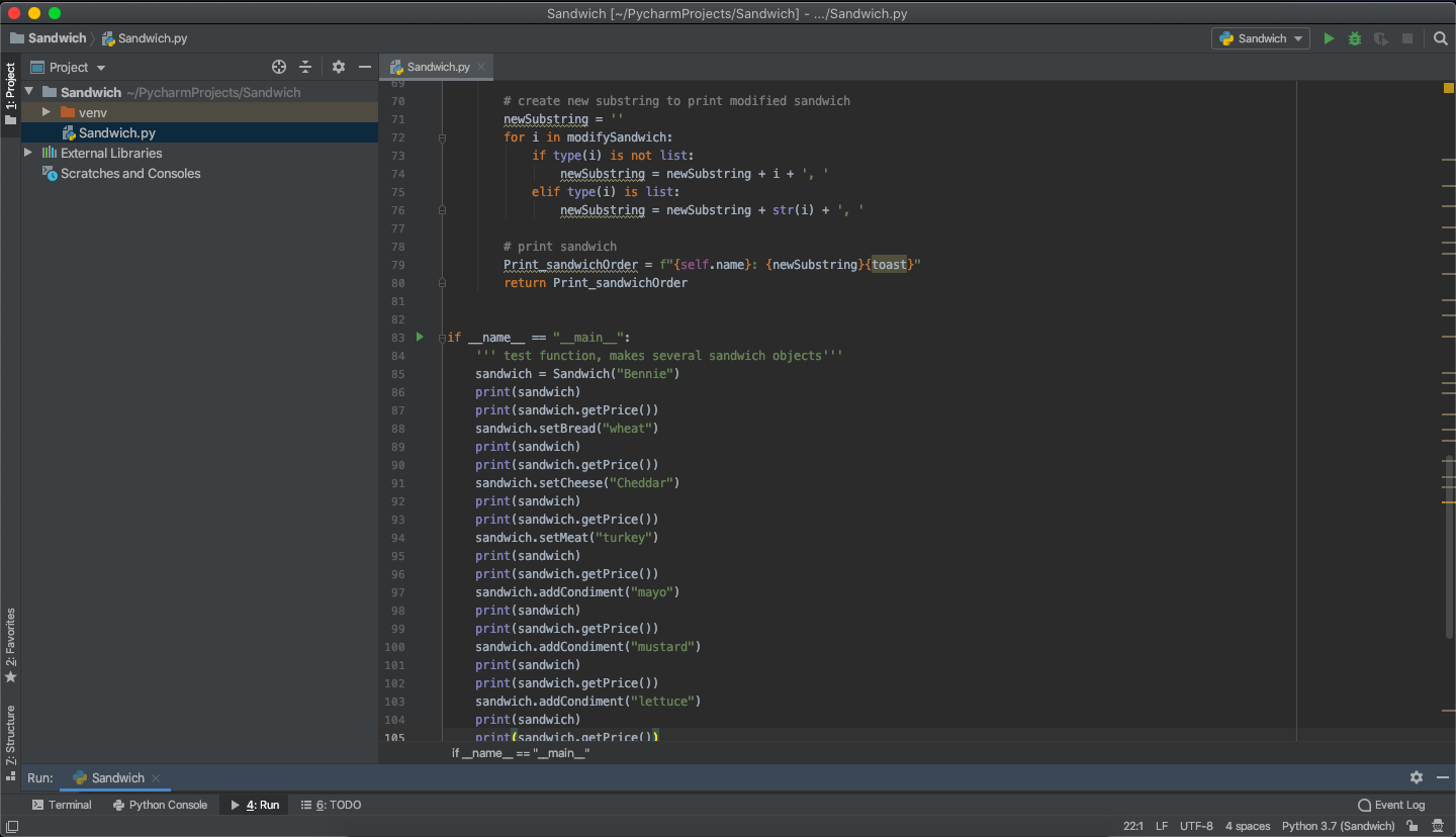 Solved Assignment 9: An Order of | Chegg.com