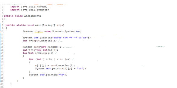 Solved Validate the connectivity of the matrix generated in | Chegg.com