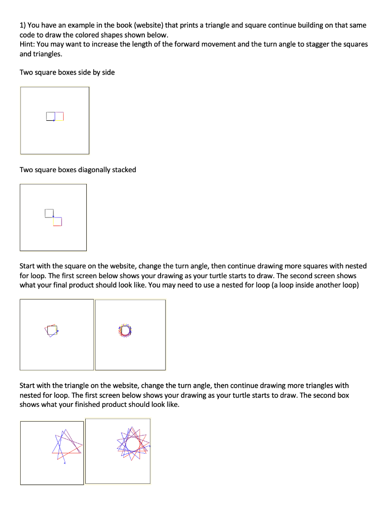 Solved 1) You have an example in the book (website) that | Chegg.com