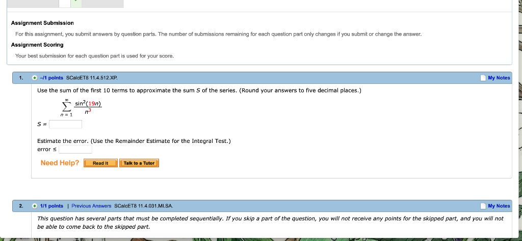 Solved Assignment Submission For this assignment, you submit | Chegg.com