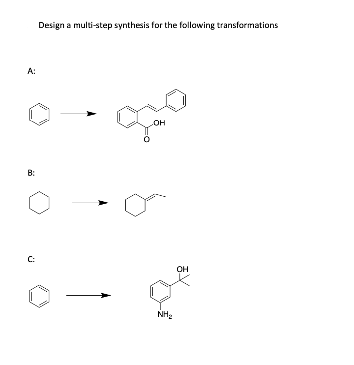 Solved Design A Multi-step Synthesis For The Following | Chegg.com