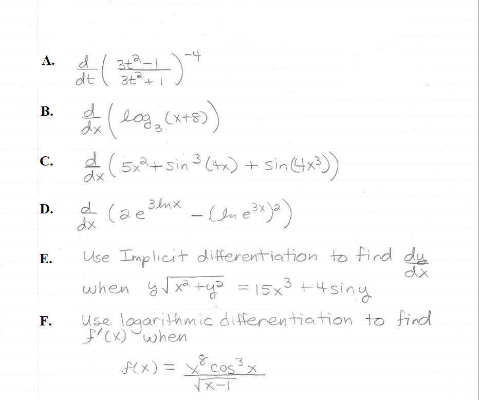 Solved PLEASE SHOW ALL WORK. IF THERE IS NO WORK TO SHOW, | Chegg.com
