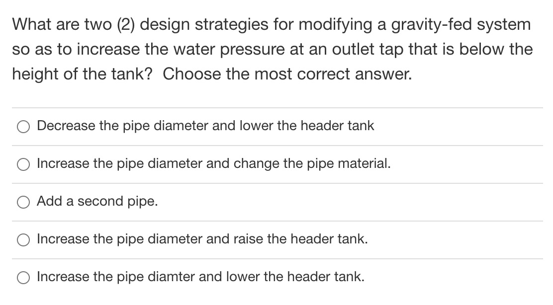 Solved What are two (2) design strategies for modifying a | Chegg.com