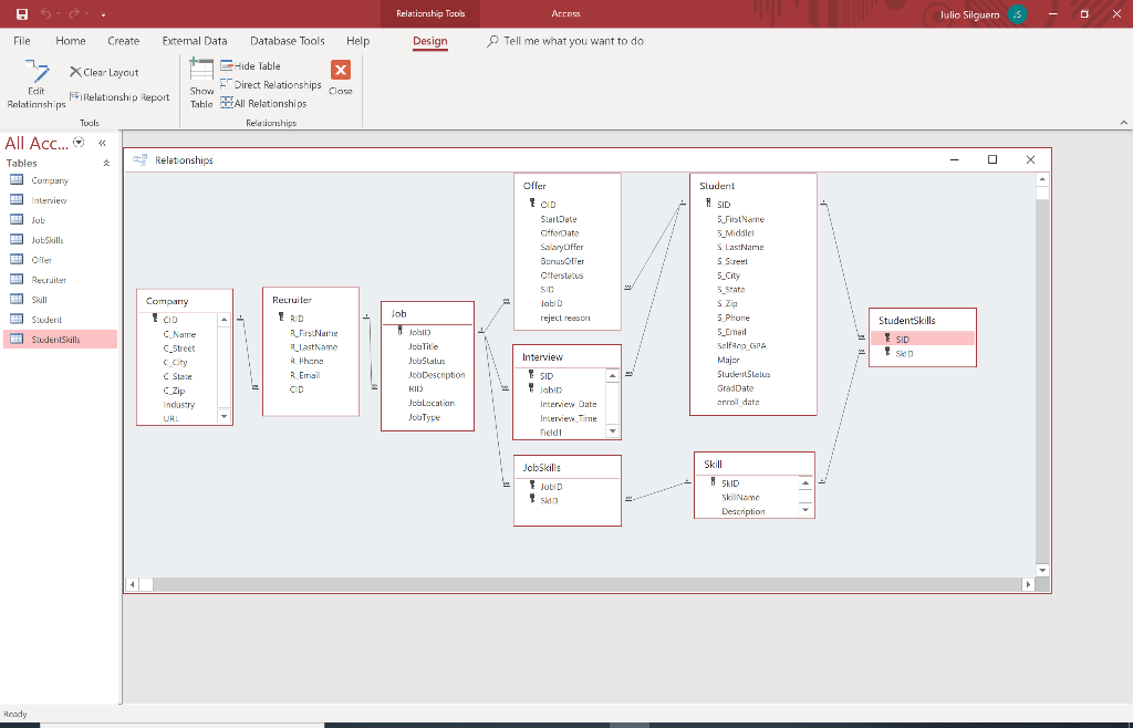 You are given a database in a MS Access file called | Chegg.com