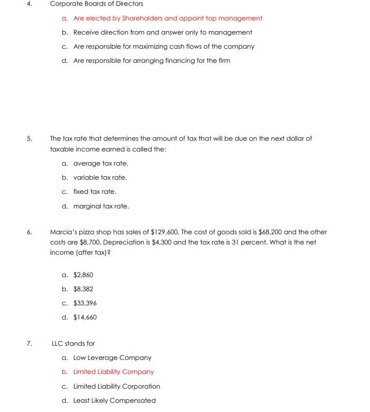 Solved 1. Double taxation refers to: a. Paying taxes on | Chegg.com