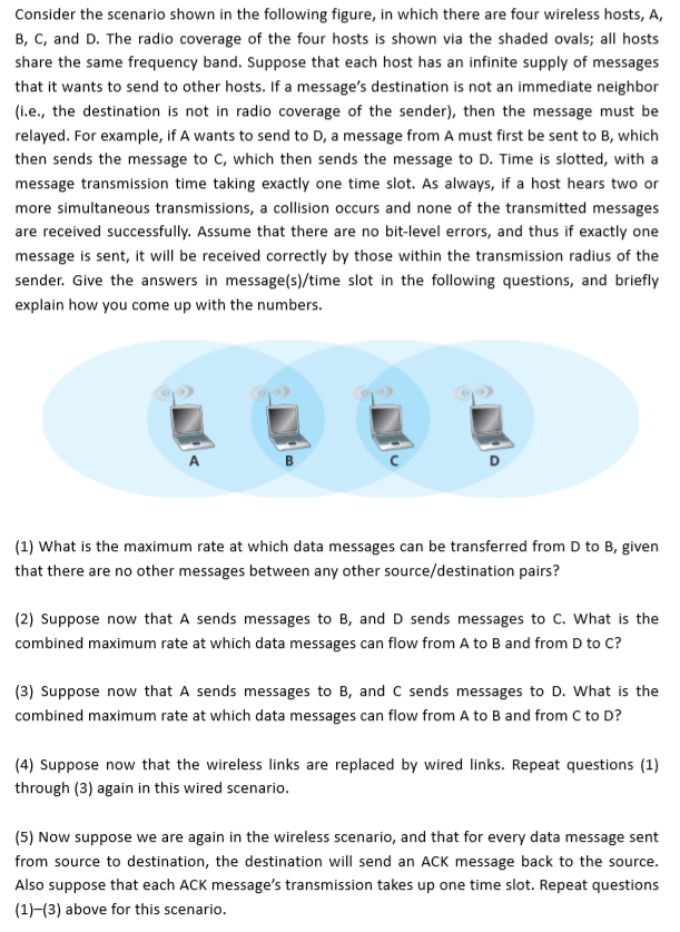 Solved Consider The Scenario Shown In The Following Figure, | Chegg.com