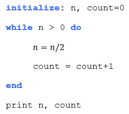 Solved Determine the number of times the code shown is | Chegg.com