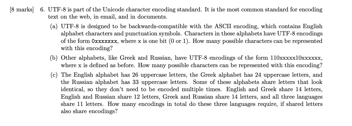 solved-6-utf-8-is-part-of-the-unicode-character-encoding-chegg