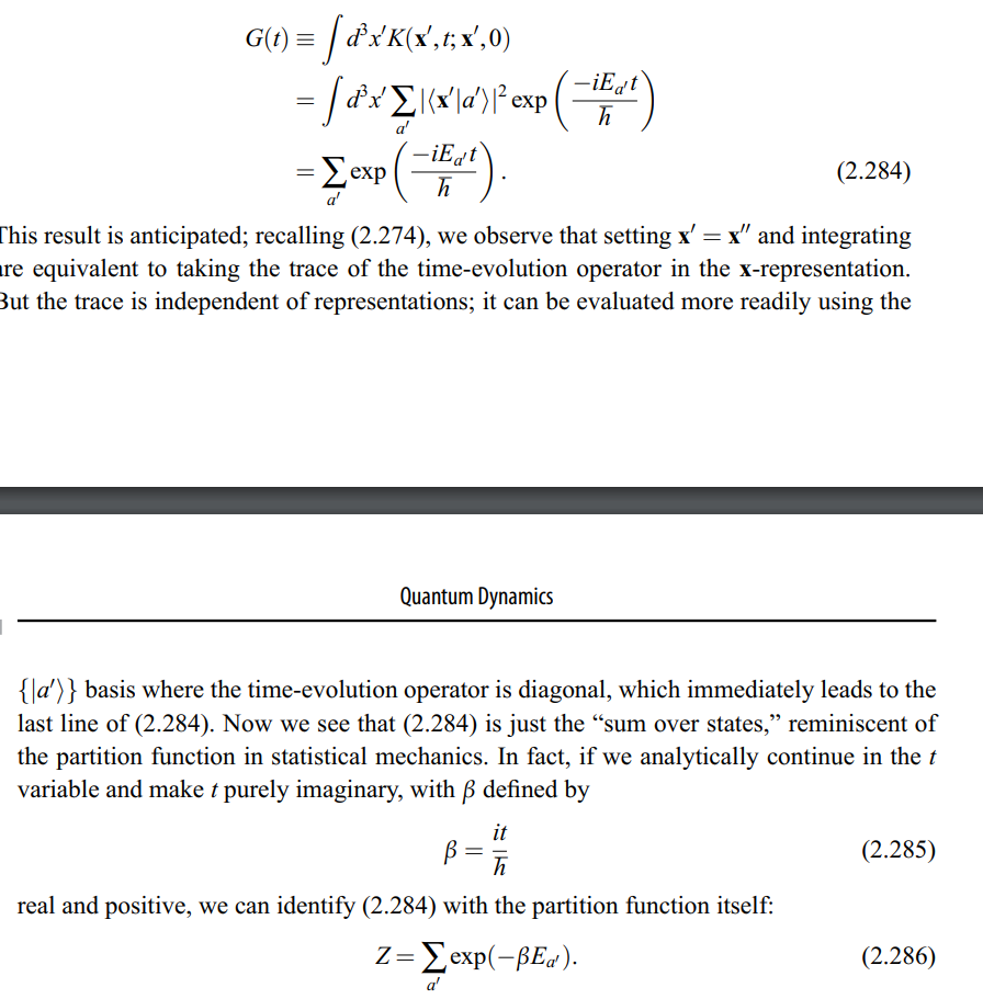 Solved Define the partition function as