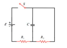 Solved In The Circuit In The Figure, ε = 16 V, R1 = 2.7 MΩ, | Chegg.com