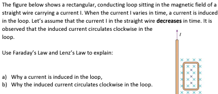 Solved The Figure Below Shows A Rectangular, Conducting Loop | Chegg.com