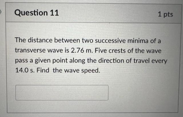 Solved The Distance Between Two Successive Minima Of A Chegg Com   PhpfR8hd5