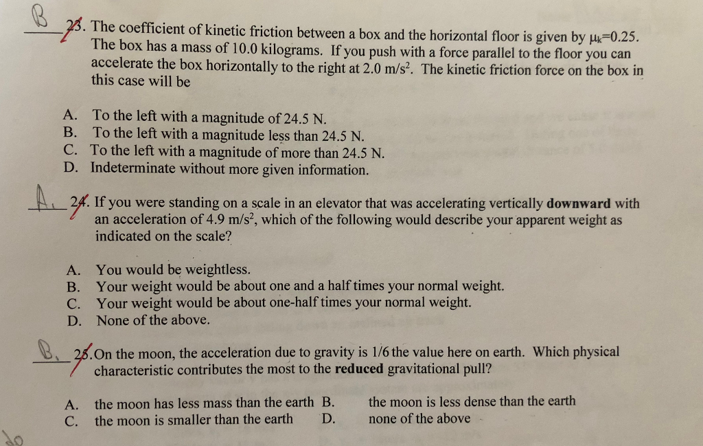 Solved The coefficient of kinetic friction between a box and | Chegg.com