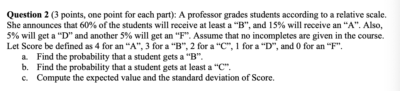 Solved Pls Explain How You Get A, B And C. For A, I Have | Chegg.com