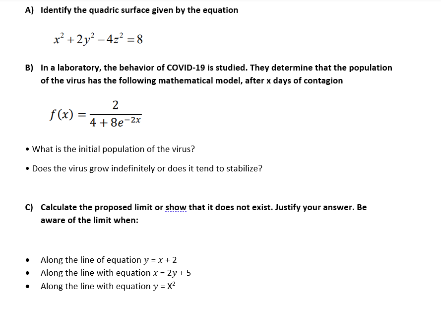 Solved SOLVE THE POINTS A, B AND C, STEP BY STEP LETTER | Chegg.com