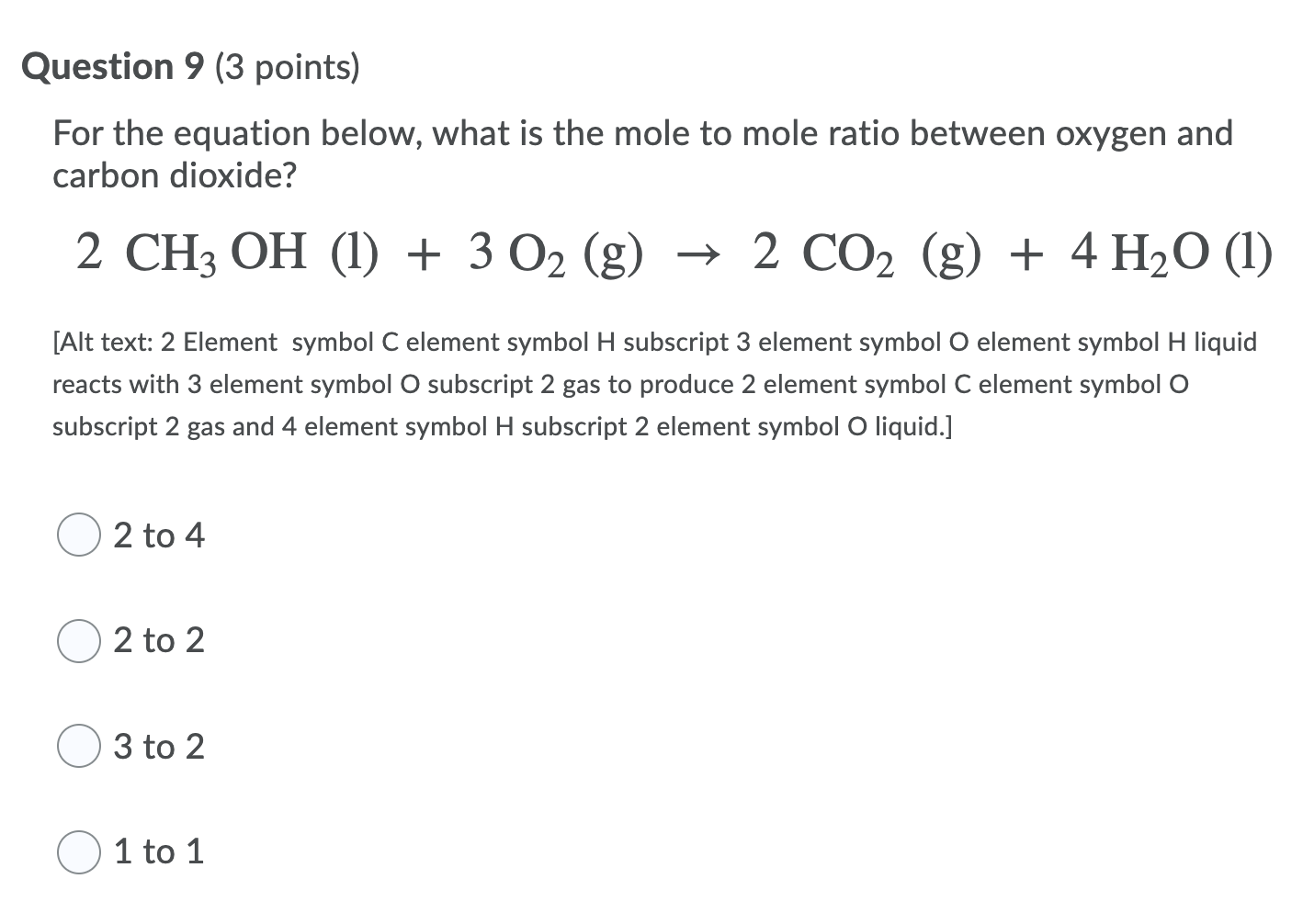 Solved Question 5 (4 points) Iron(III) oxide reacts with CO