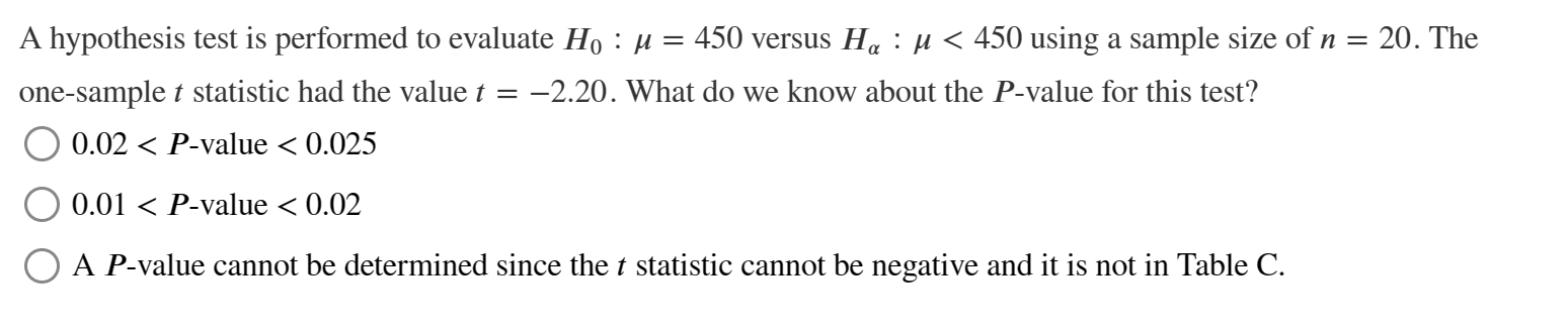 a researcher uses a hypothesis test to evaluate h0