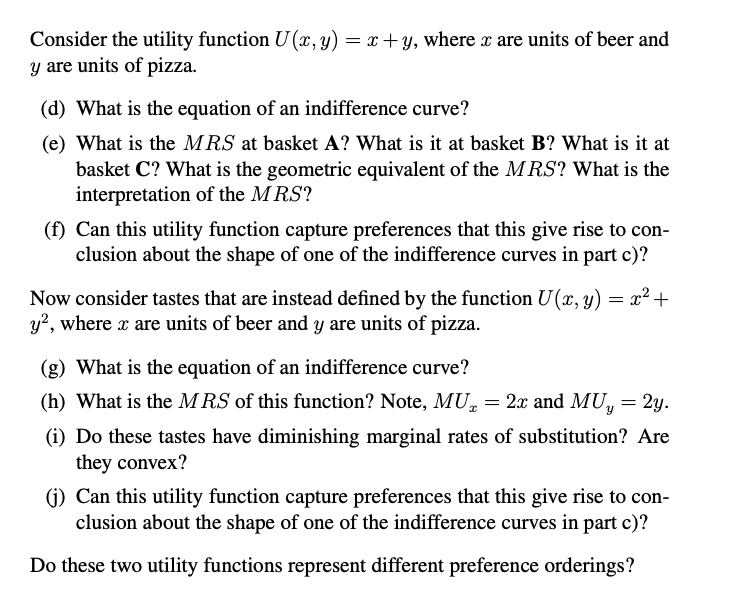 Need Help With C F I And J And The Last Question Chegg Com