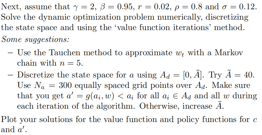 Solved Consider The Stochastic Version Of The | Chegg.com