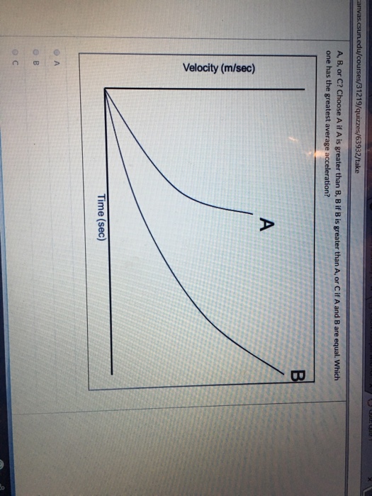 Solved A, B, Or C? Choose A If A Is Greater Than B, B If B | Chegg.com