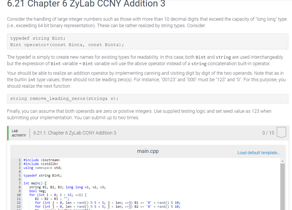 Code to copy: #include #include | Chegg.com