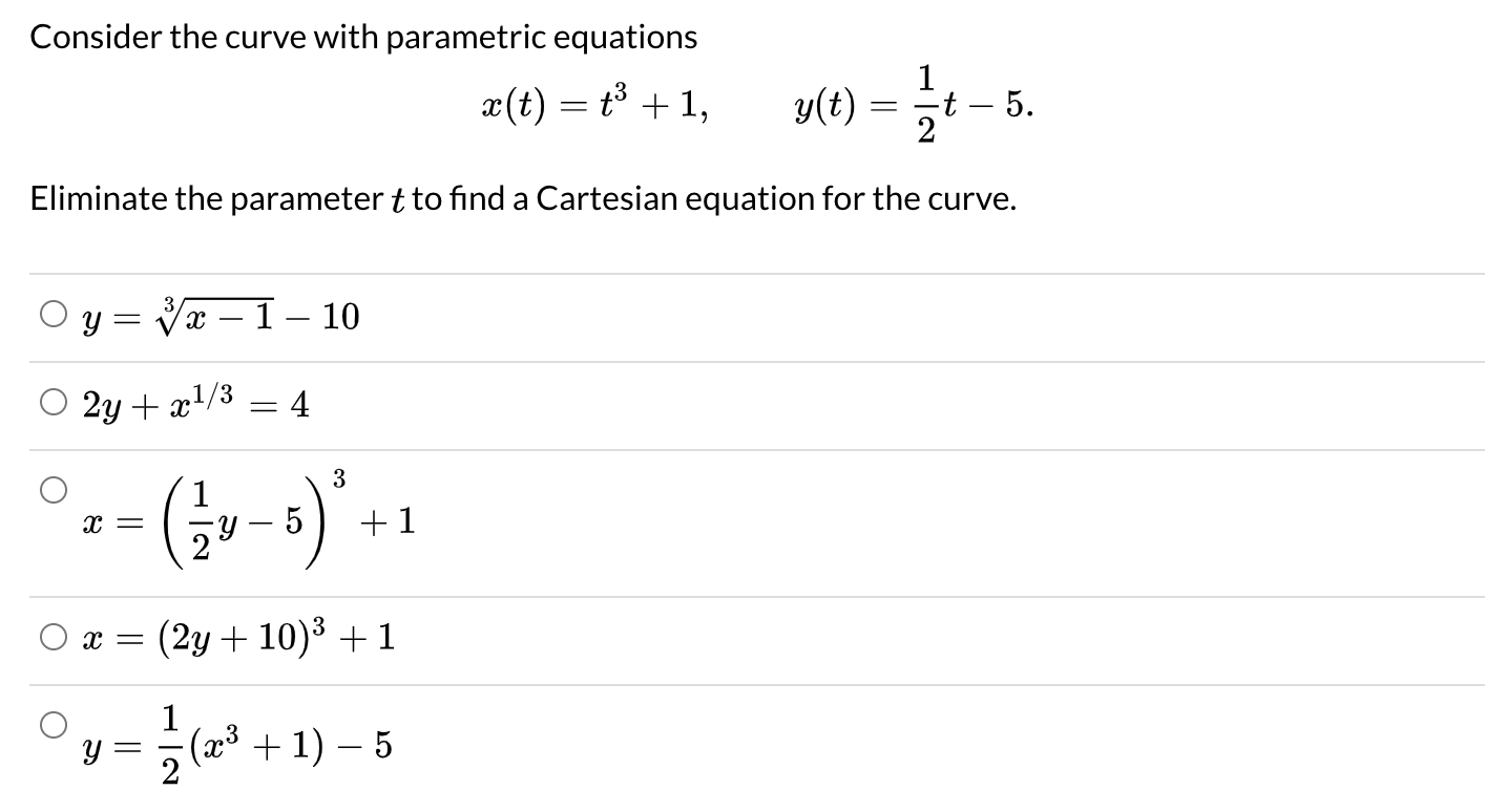 Solved Consider the curve with parametric equations ä(t) = | Chegg.com
