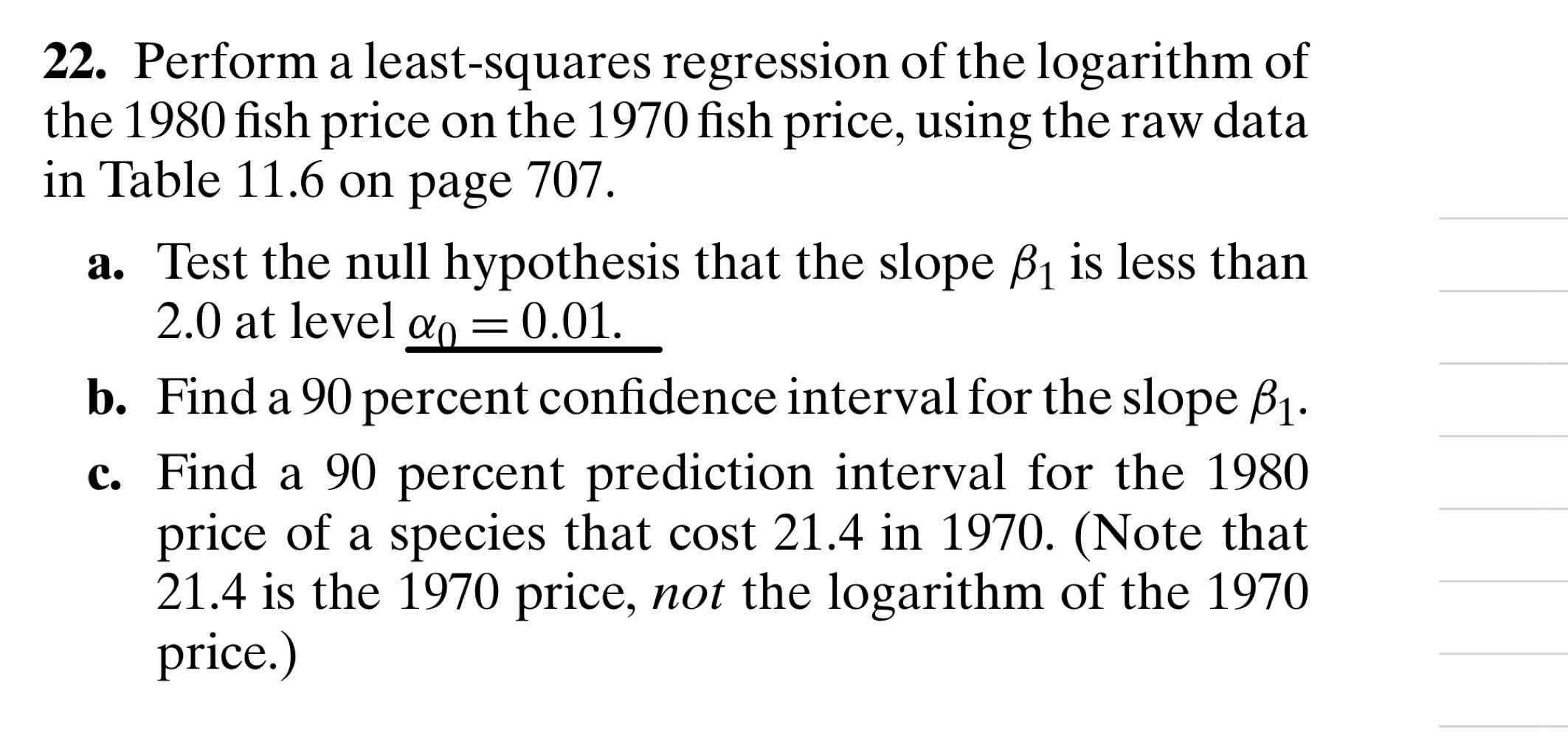 solved-22-perform-a-least-squares-regression-of-the-chegg