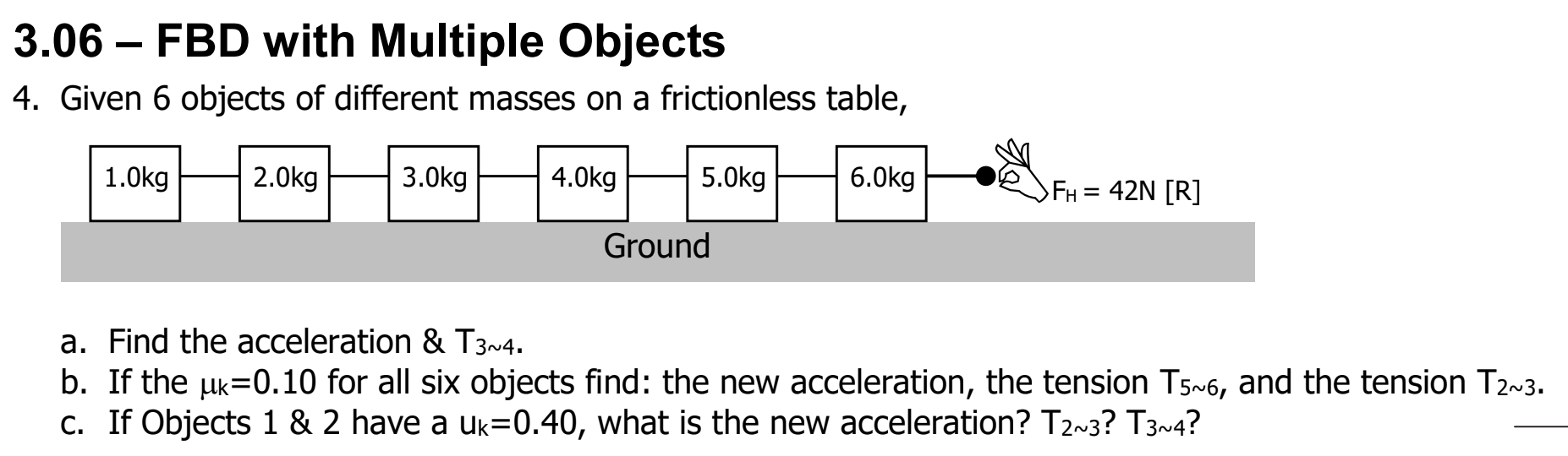 Solved Specifically 4c). In terms of object number, object 1 | Chegg.com