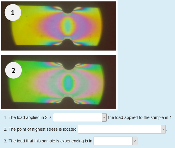 Solved 1 2 1. The load applied in 2 is the load applied to | Chegg.com