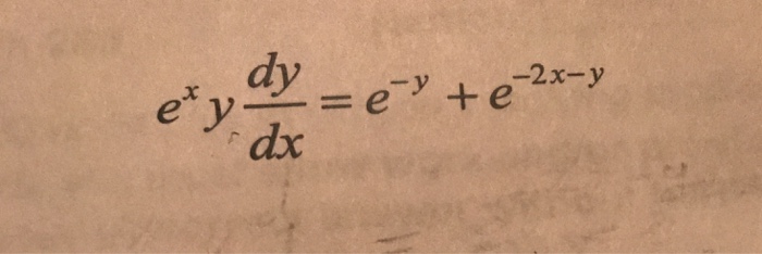 Solved dy dx | Chegg.com