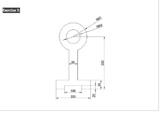 Solved Do It In Autocad With Steps 