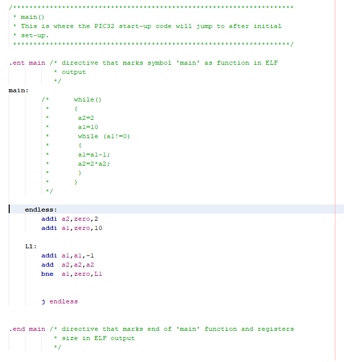 Assembly Sum Example Write an assembly program to find the sum of the | Chegg.com
