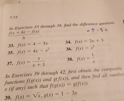 Solved 7-13 In Exercises 33 through 38. find the difference | Chegg.com