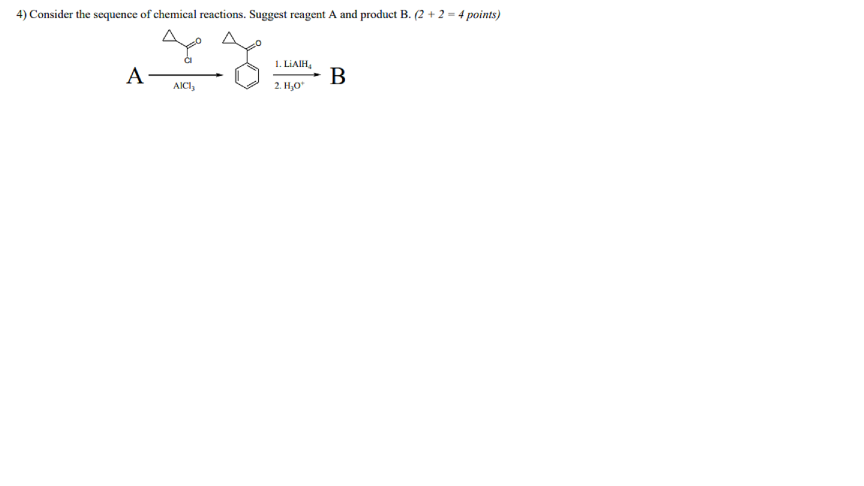 Solved 4) Consider The Sequence Of Chemical Reactions. | Chegg.com